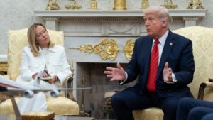 meloni trump