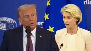 trump von der leyen
