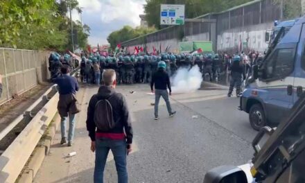 Scontri a Torino: manifestanti pro Palestina bloccati sulla strada per l’aeroporto di Caselle