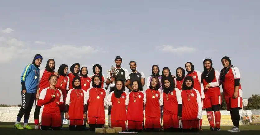 La nazionale femminile afghana torna in campo dopo quattro anni