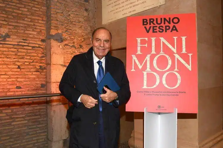 Bruno Vespa torna in libreria con Finimondo