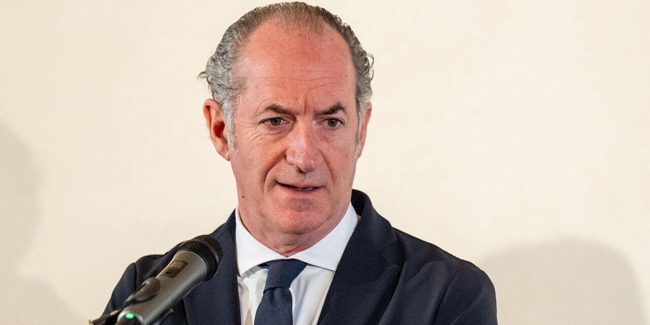 Luca Zaia nuovo presidente del Consiglio regionale del Veneto