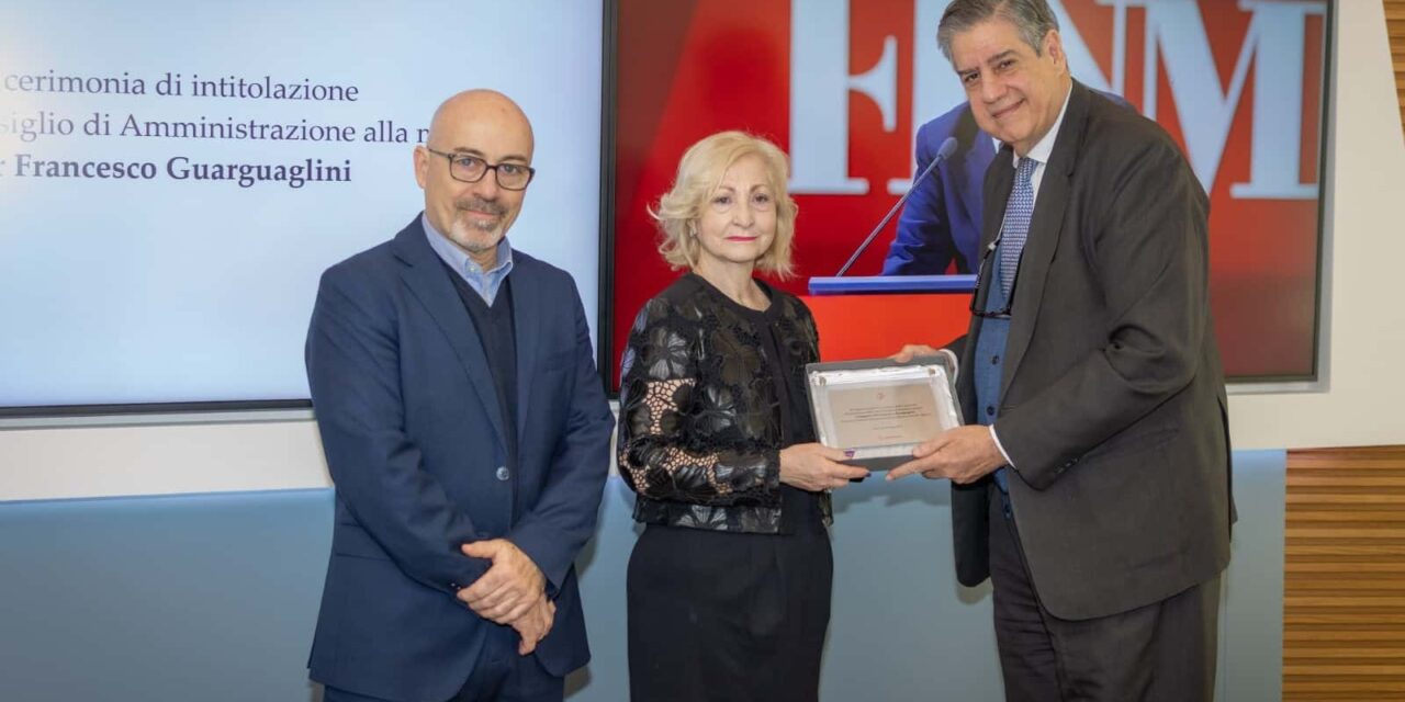 Leonardo intitola la Sala del CdA a Pierfrancesco Guarguaglini