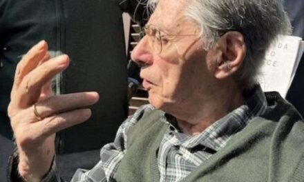 I funerali di Bossi nel monastero di San Giacomo a Pontida